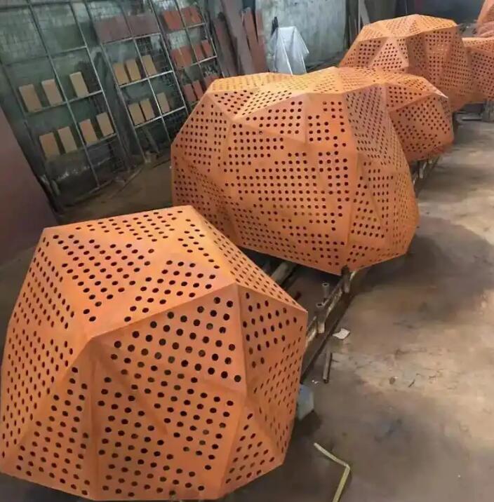 中原镇耐候钢造型